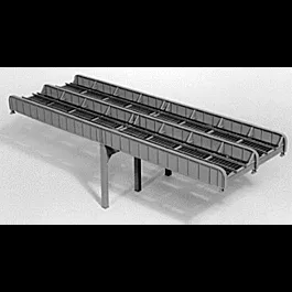 100' Through Girder Bridge -- Double-Track