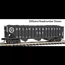 14-Panel 70-Ton 3-Bay Hopper - 3-Pack -- Delaware & Hudson
