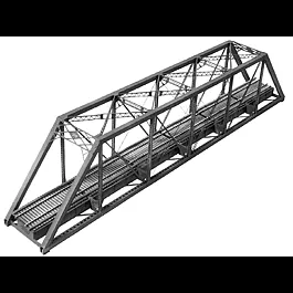 150' Single-Track Pratt Truss Bridge -- Kit - 20-5/8"52.5cm