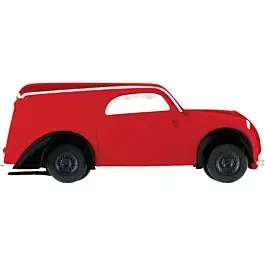 1930s Steyr Baby Delivery Station Wagon - Assembled -- Red