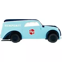 1930s Steyr Baby Delivery Station Wagon - Assembled -- Semperit (blue, black, red; German Lettering)