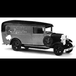 1931 Ford Model AA 1-Ton Panel Truck - Assembled -- "Kathreiners Malzkaffee"