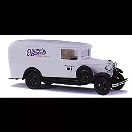 1931 Ford Model AA 1-Ton Panel Truck - Assembled -- Olympic Laundry