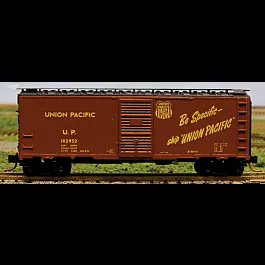 1944 AAR 40' Boxcar -- Union Pacific (Overland Shield)
