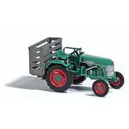 1953 Kramer KL 11 Farm Tractor - Assembled -- With Hog Pen Attachment (green)