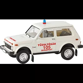 1976 Lada Niva Station Wagon - Assembled -- Budapest, Hungary, Fire