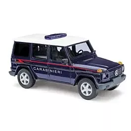 1990 Mercedes-Benz G-Klasse SUV - Assembled -- Italian Police (blue, white, red, Italian Lettering)