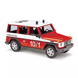 1990 Mercedes-Benz G-Klasse SUV - Assembled -- Nuremberg, Germany, Airport, Fire Department (red, white, German Lettering)