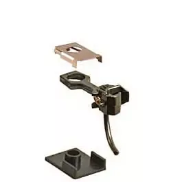 #28 Plastic-Shank Coupler - Kit - Magne-Matic(R) -- Medium 19/64" Centerset w/#213 & #232 Draft Gear Box, Talgo Truck Adaptor