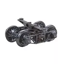 4'6" Wheelbase Sprung Metal Trucks -- 26" Ribbed-Back Wheels1 Pair