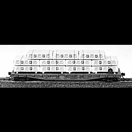 40/50' Flatcar Lumber Load -- Edward Hines