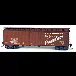 40' ARA Boxcar -- DL&W 45000-45999 Series w/Steel Ends & Replacement Panel Roof