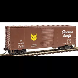 40' NSC Rebuilt Boxcar w/No Roofwalk & Short Ladders -- Canadian Pacific Railway - Grain Service w/Script Lettering