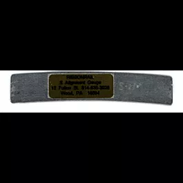 5" Track Alignment Gauges - Curved -- 27" Radius