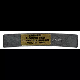 5" Track Alignment Gauges - Curved -- 28" Radius