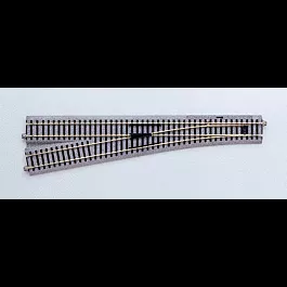 #6 Manual Turnout -- Left Hand 34-1/8"867mm Radius Curve
