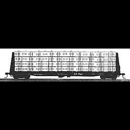 60' Flatcar Lumber Load Kit -- Canadian Forest Products