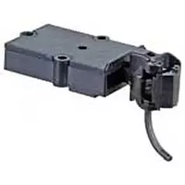 AAR Type E Knuckle Couplers w/Draft Gear Box 1 Pair -- Straight Shank w/Body Mount Box