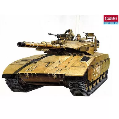 ACADEMY - 1:35 Scale MERKAVA MK. 3 IDF Tank Plastic Military Model Kit (13267)