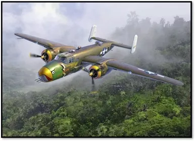 ACADEMY - 1:48 Scale B-25D "Pacific Theatre" USAAF Plane Plastic Model Aircraft Kit (12328)