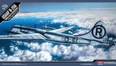 ACADEMY - B-29A ENOLA GAY & BOCKSCAR 1:72 Scale Plastic Airplane Model Kit (12528)