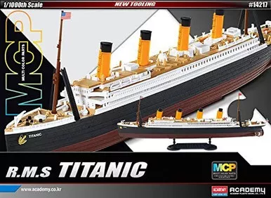 ACADEMY MODELS - RMS Titanic MCP 1:1000 scale Plastic Model Kit (14217)
