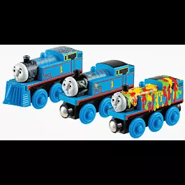 Adventures of Thomas 3-Pack - Thomas & Friends(TM) Wooden Railway -- Thomas the Tank Engine w/3 Different Paint Schemes