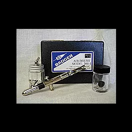 Airbrushes -- Universal Model 360 Set w/Two 3/4oz Jars