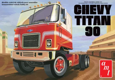 AMT - Chevy Titan 90 - 1/25 Plastic Model Truck Kit (1417)