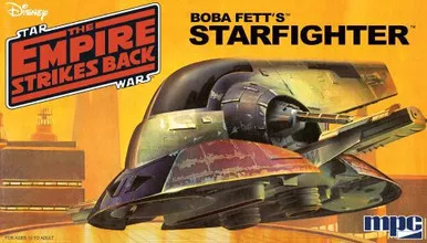 AMT MPC - 1:72 Scale STAR WARS BOBA FETT'S STARFIGHTER Plastic Model Space Craft Kit (MPC951)