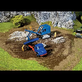 Animated Excavator and Dump Truck -- 12-16V AC