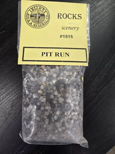 Arizona Rock and Mineral 1515 - Pit Run Rip/Rap (12 Oz Bag)- Multi Scale