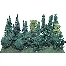 Assorted Trees -- 3 to 5"7.6 to 12.7cm pkg(24)