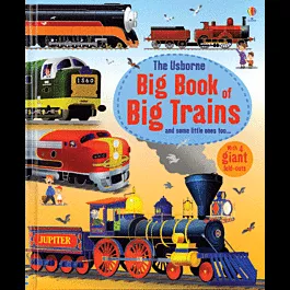 Big Book of Big Trains -- Hardcover, 16 Pages