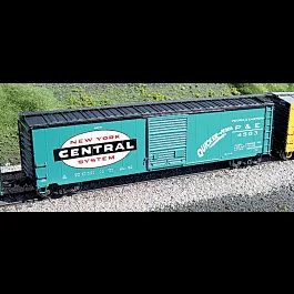 Blueprint Series 50' AAR Single Door Boxcar w/8' Door & Riveted Sides -- Peoria & Eastern (NYC) (Jade Green)