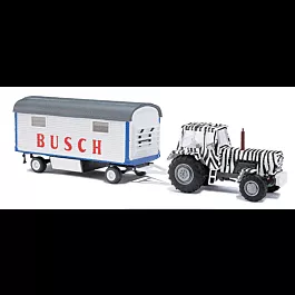 Busch 50th Anniversary Model - Farm Machinery -- Fortschritt ZT303 Tractor w/Trailer