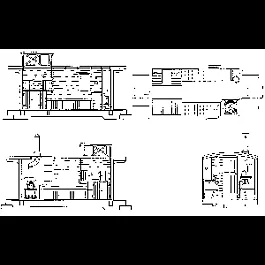 Caboose Interior -- 4-Wheel