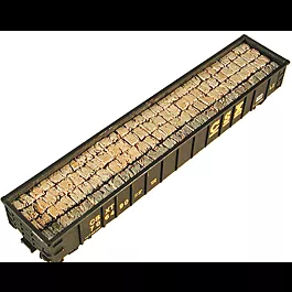 Cast Resin Freight Car Load -- Baled Scrap Load for Gondolas (car sold separately)