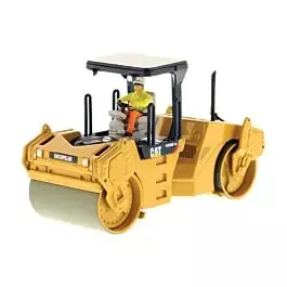 Cat(R) CB534D XW Vibratory Asphalt Compactor - Assembled - Core Classics -- Caterpillar (yellow, black, red, white)