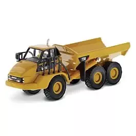 Caterpillar 730 Articulated Dump Truck - Assembled - High Line Series -- Yellow, Black