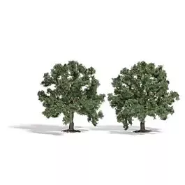 Chestnut Trees -- 3-3/4"9.5cm Tall pkg(2)