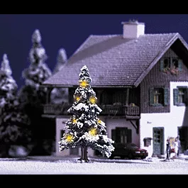 Christmas Tree w/Working Lights