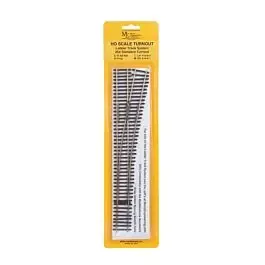 Code 70 #5a Standard Turnout - Ladder Track System -- Right Hand