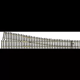Code 83 Flex-Track(TM) #6 Turnout -- Right Hand