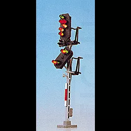 Color Light Signal -- Starter Signal w/Distant & Track Block Signal