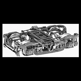 Commonwealth 4-Wheel Passenger Truck -- Silver