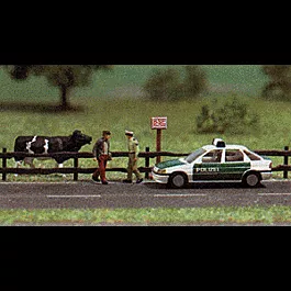 Complete Miniature Scene -- "BSE Free Zone"