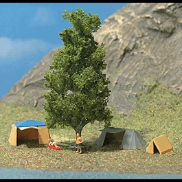 Complete Miniature Scene -- "Campground"
