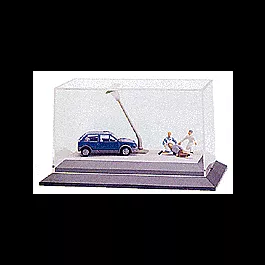 Complete Miniature Scene -- "Fender Bender"