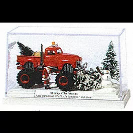 Complete Miniature Scene -- "Merry Christmas XV"